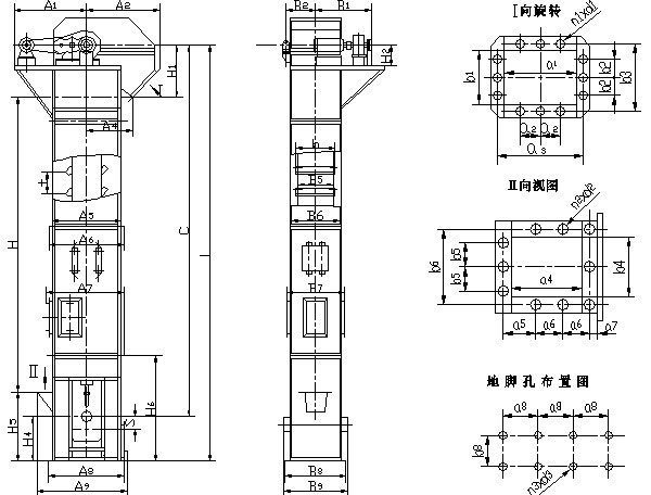 斗式提升机原理图